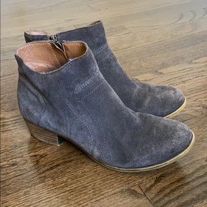 Lucky Brand Brolley Bootie Suede Size 8